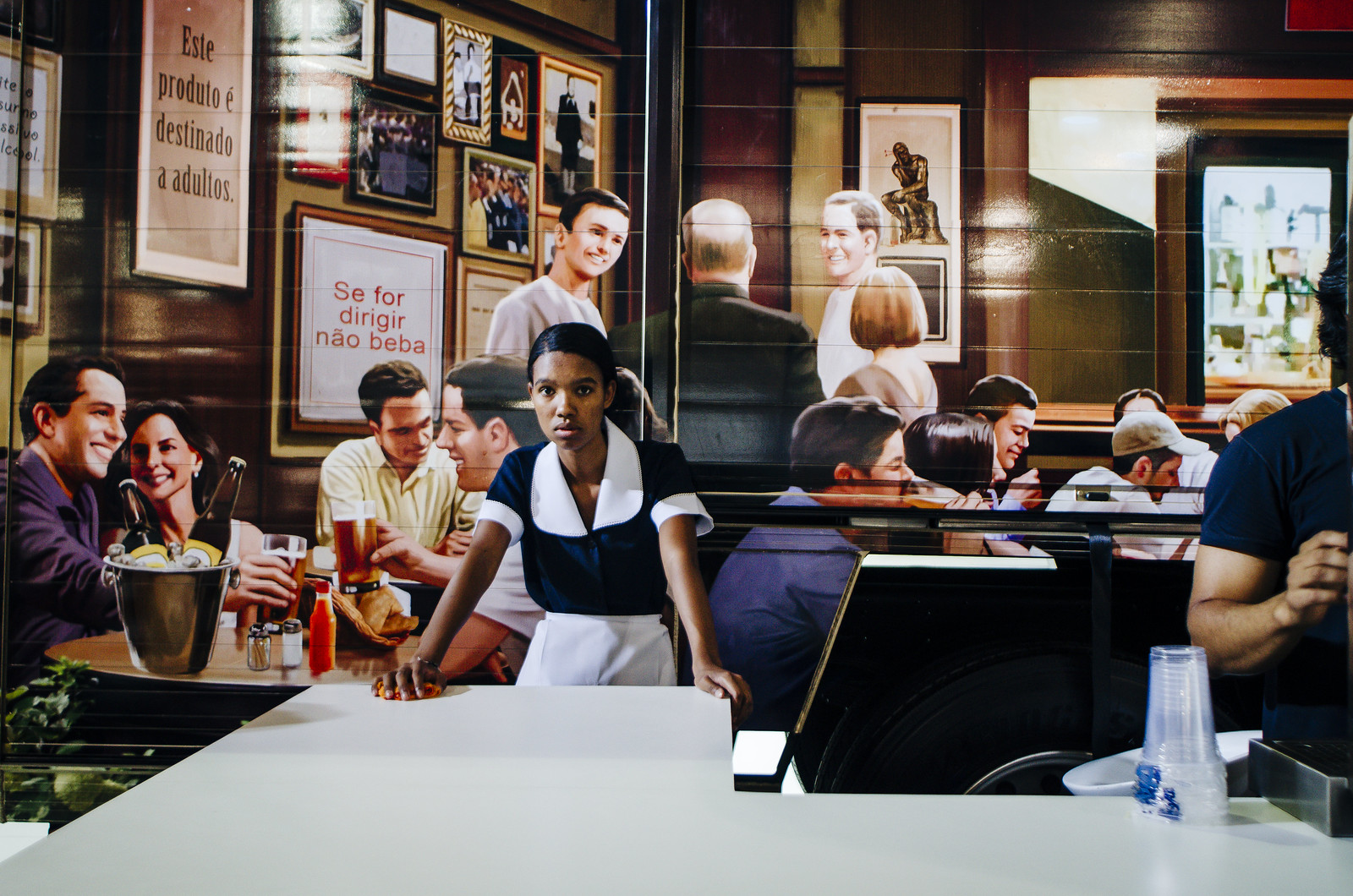 Waitress, by Gustavo Minas, journal of wild culture, ©2020