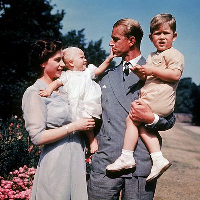 queen eliz and philip with children, journal of wild culture