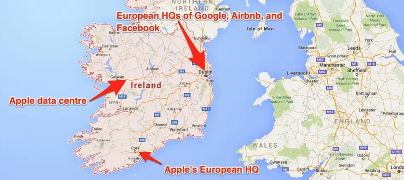 Big Tech in Ireland, journal of wild culture ©2021