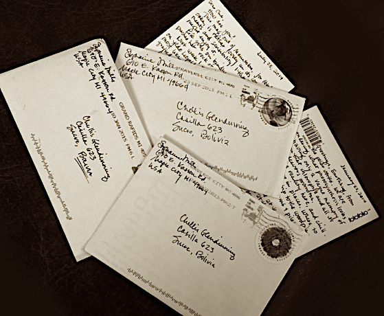 Glendinning letters from S. Mills, journal of wild culture