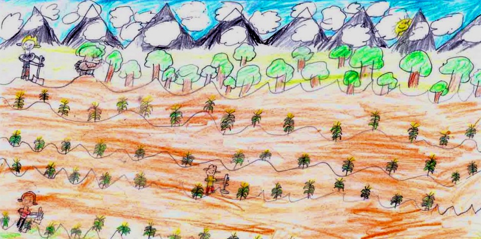 Milpa farming, journal of wild culture ©2021