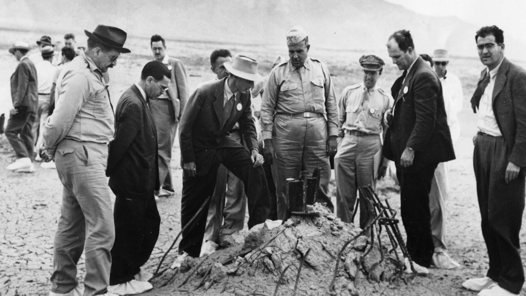 Oppenheimer and Groves bomb devastation_journal of wild culture