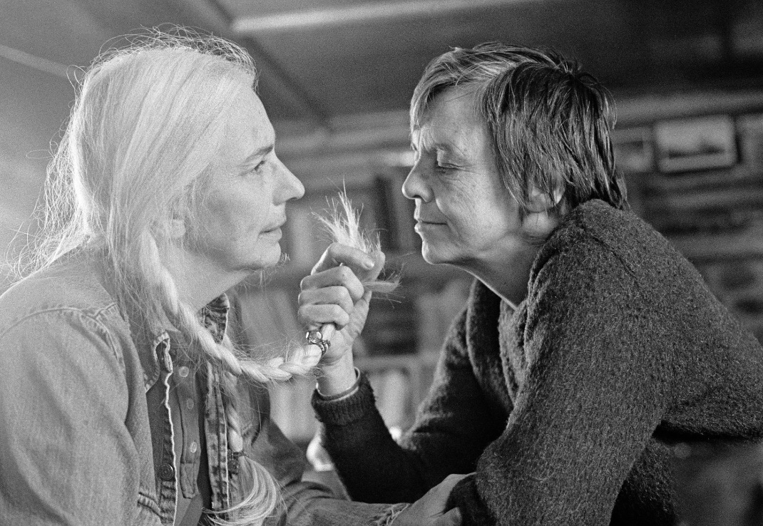 Pagan & Katy, by Joan E. Biren, journal of wild culture ©2021