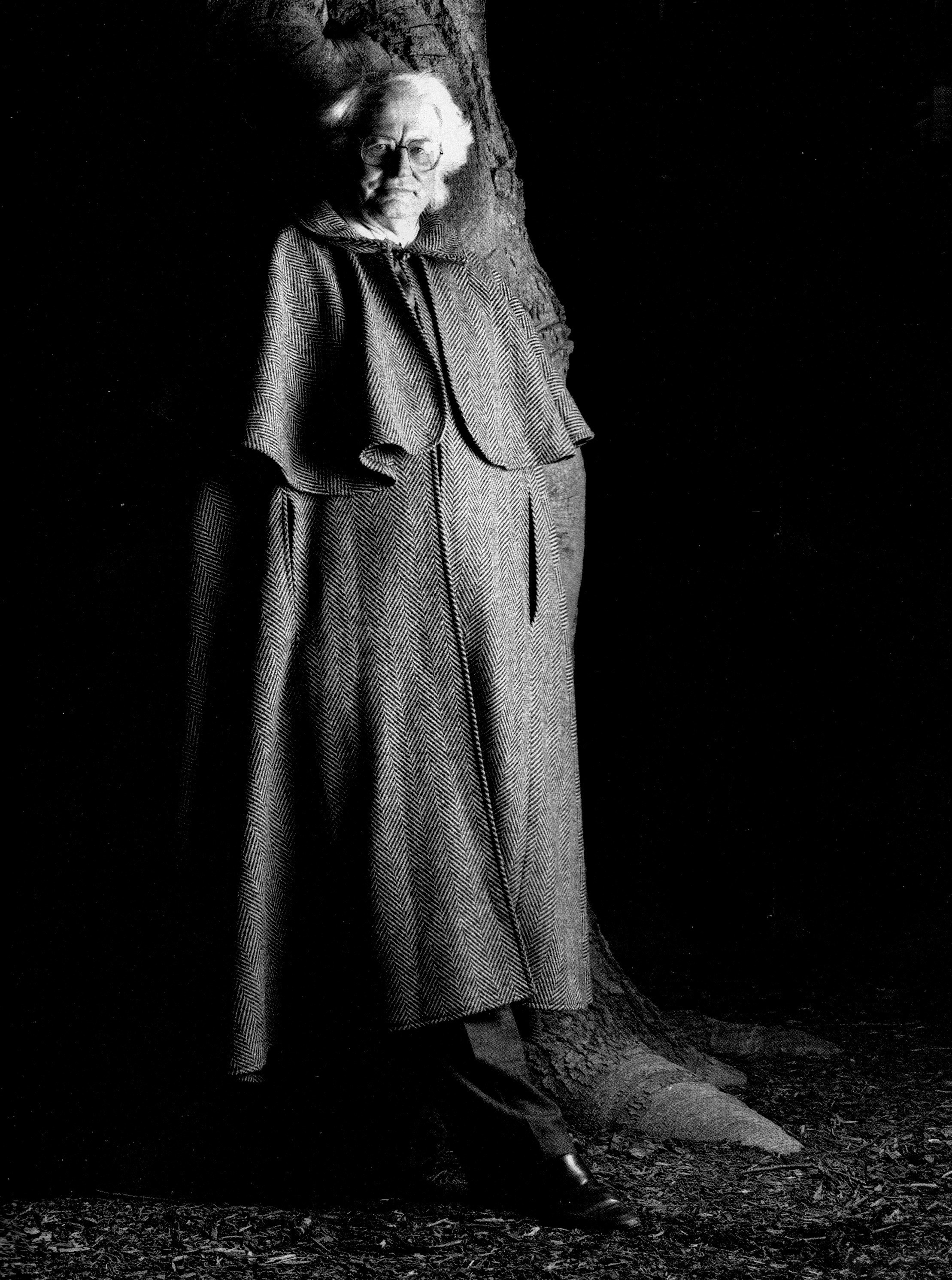 Robert Bly, portrait by Millicent Harvey, journal of wild culture ©2021