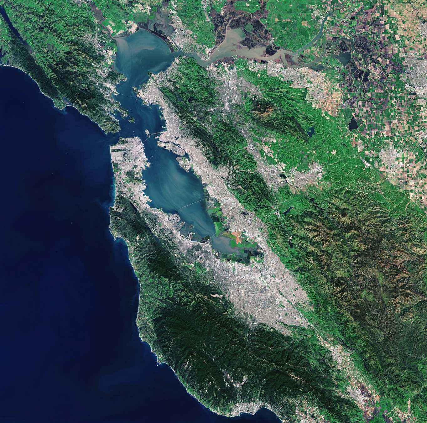 San Francisco Bay Area, ESA image