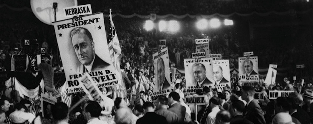FDR at convention, journal of wild culture ©2020