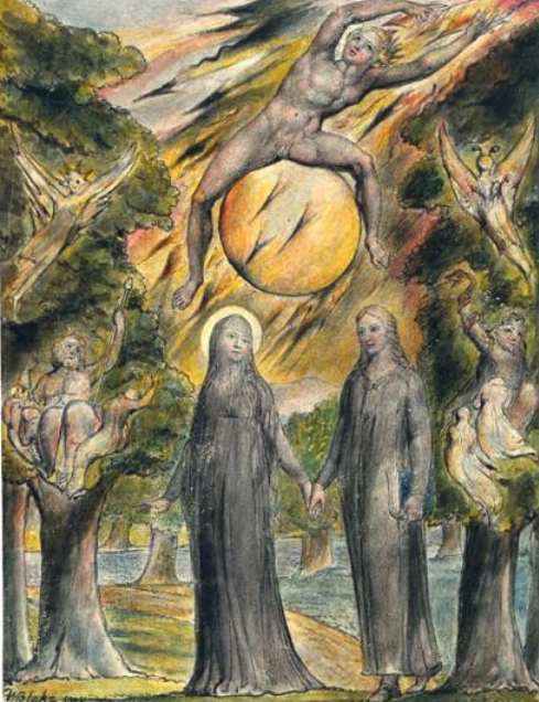 The Sun in His Wrath, Wm. Blake, journal of wild culture ©2022.jpg