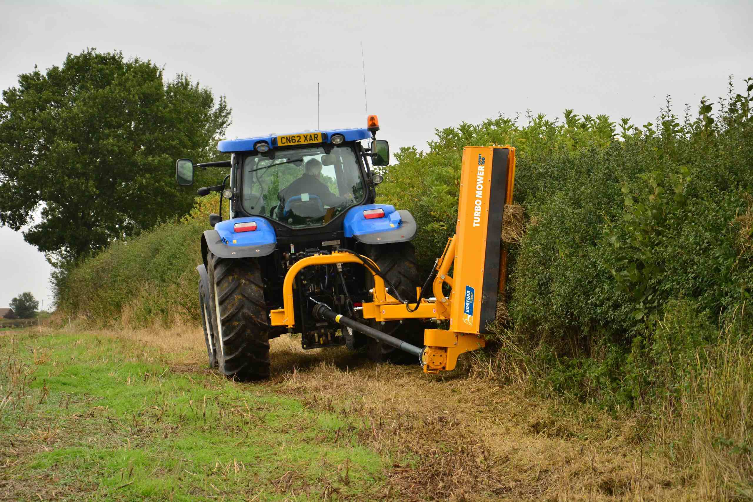Tractor Flail mower, journal of wild culture ©2022