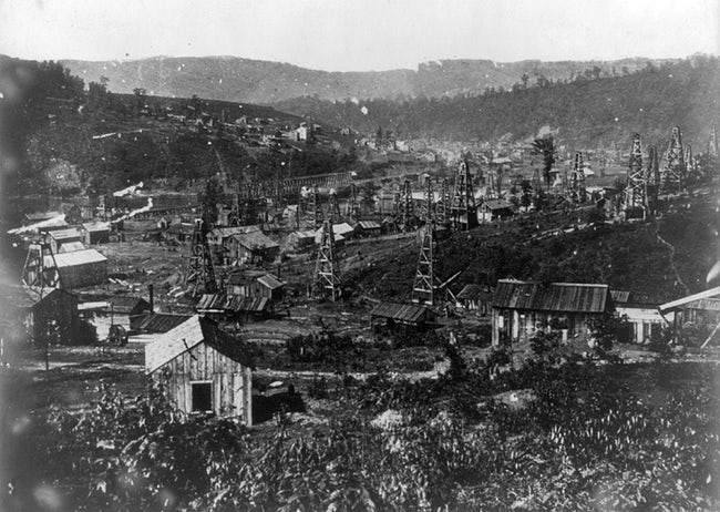 oil-creek-pennsylvannia-1864, journal of wild culture, ©2020