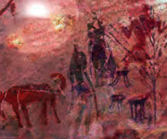 Cave painting, Wild Culture, journal of wild culture ©2020, 'Sometimes a wild god'