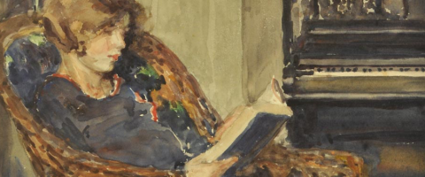 Girl reading, Wild Culture, ©2015