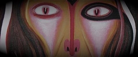 Snake dancer, Roxanna Bikadoroff, the scream, the woman's scream