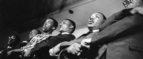 Martin Luther King singing, journal of wild culture, ©2022